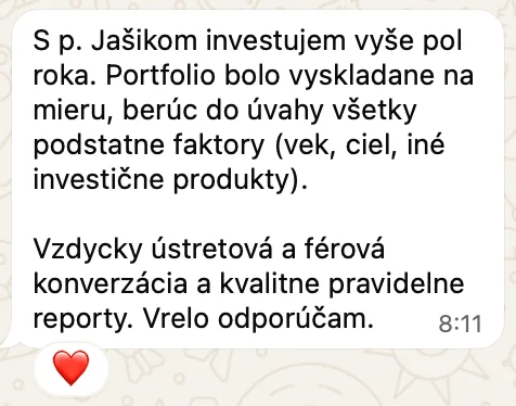 Recenzia klienta