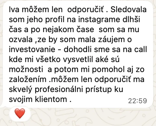 Recenzia klienta
